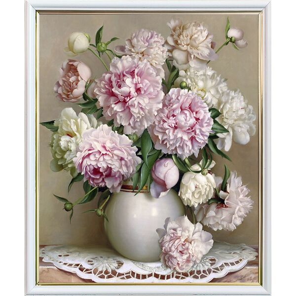 Картина в раме Букет, 30х25 см