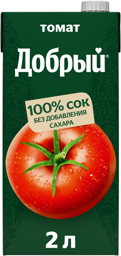Сок Добрый Томат, 2 л