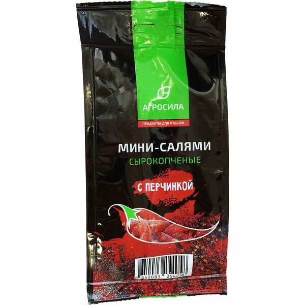 Колбаски сырокопченые АГРОСИЛА Мини салями с перчинкой