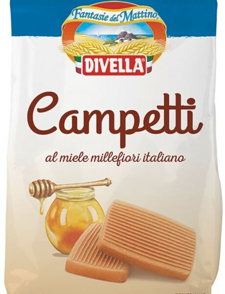 Печенье Divella Кампетти с медом 400г