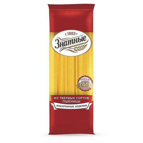 Макаронные изделия Лапша длинная Знатные №8 грА в/с 900г