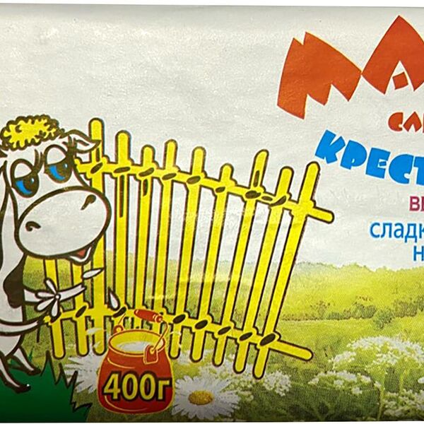 Масло сливочное Молочная Компания Крестьянское 72.5% 400 г