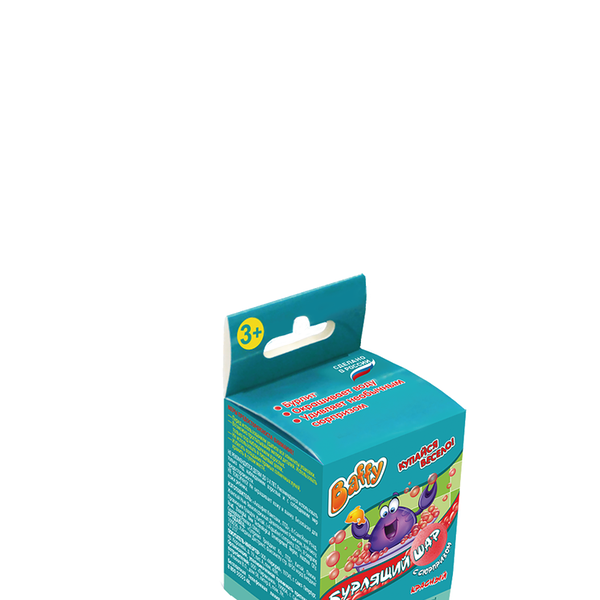 Шар бурлящий BAFFY с сюрпризом, в ассортименте