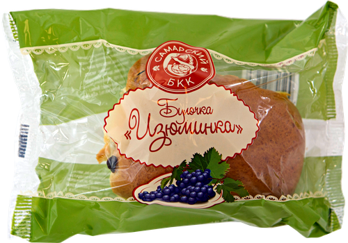 

Булочка СБКК Изюминка, 120г
