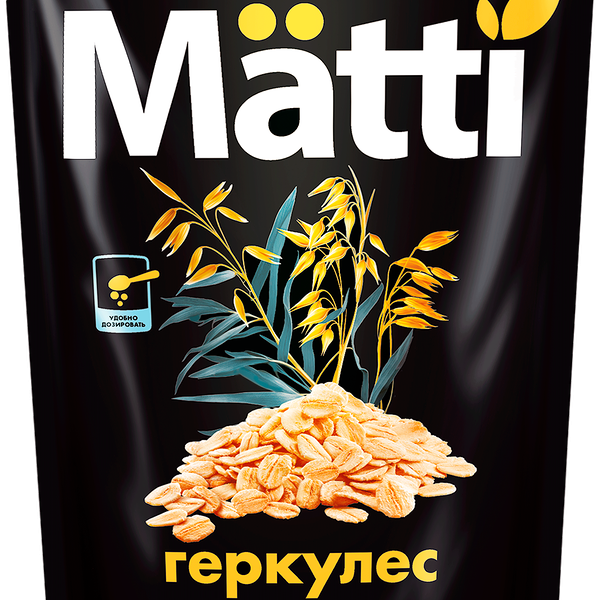 Хлопья овсяные Matti Геркулес из цельного зерна 400г