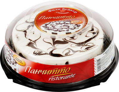 Торт бисквитный Панчитто Фили-Бейкер restorante со вкусом мороженого 800 г