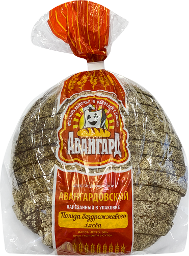 Хлеб Авангард бездрожжевой авангардовский нарезка 500 г