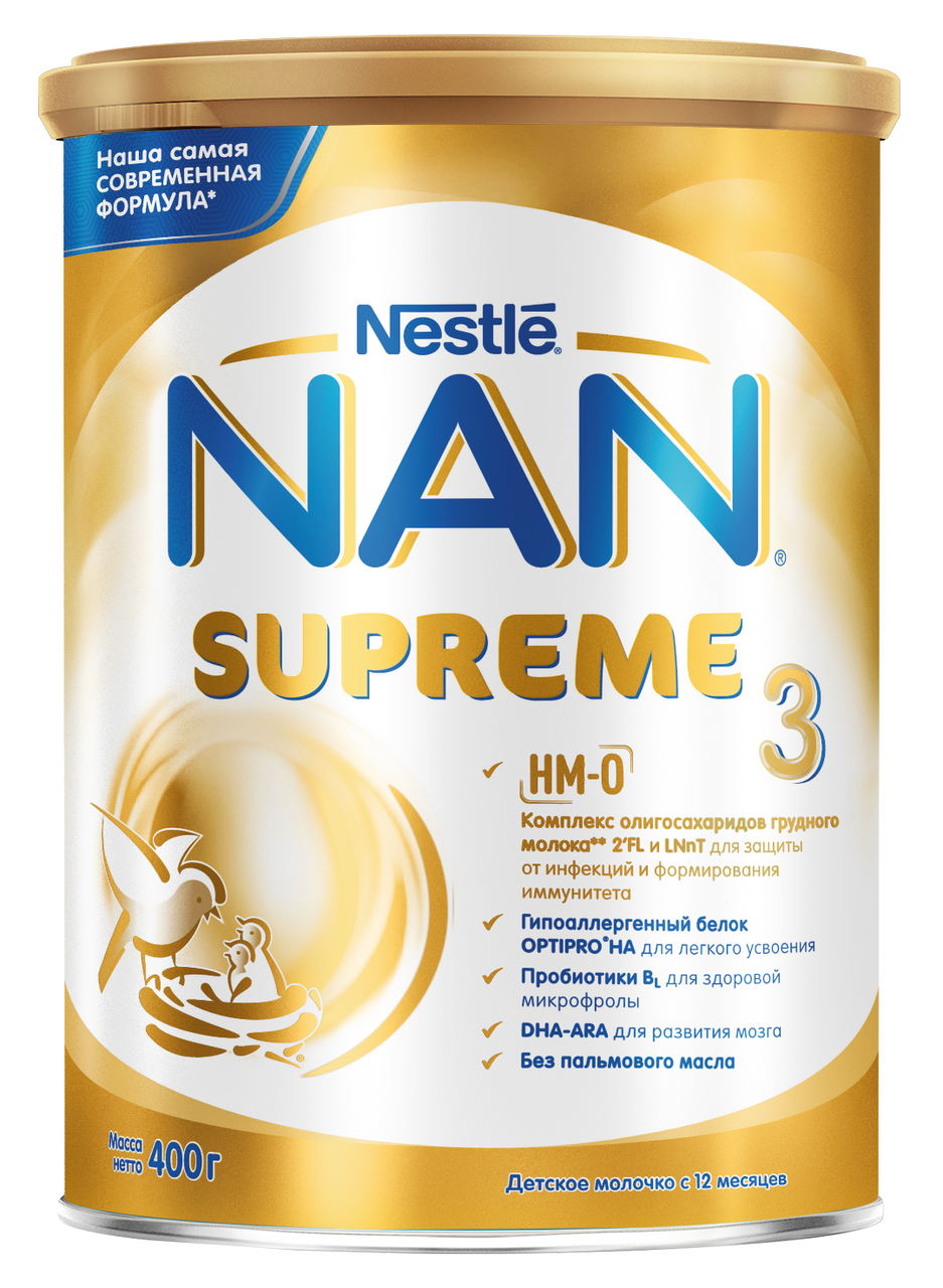 

Смесь Nestle Nan Supreme 3 для детского питания 400 г