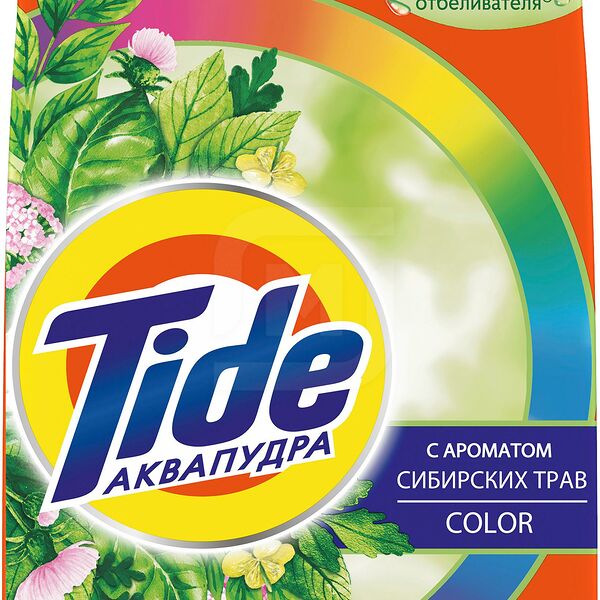Стиральный порошок Tide Color Аквапудра с ароматом сибирских трав 2500 г