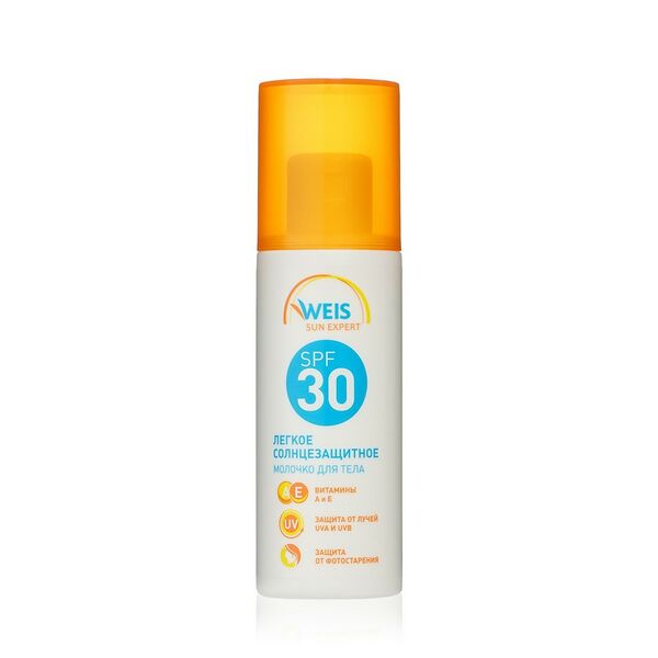 Солнцезащитное молочко WEIS для тела SPF 30 140 мл