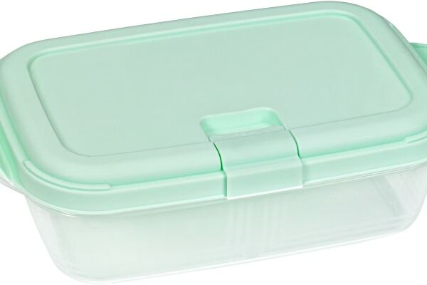 Контейнер Violet Push для СВЧ мятный 0.4л