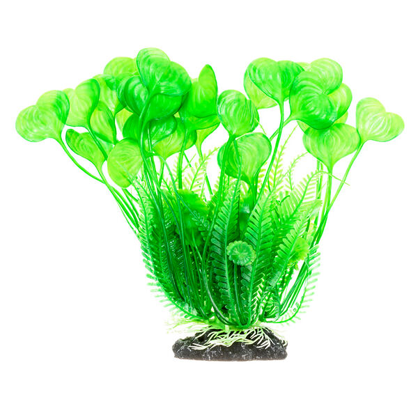 Растение куст зеленое 9*7*25см