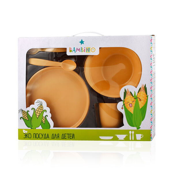Bambino Набор эко-посуда 5 шт