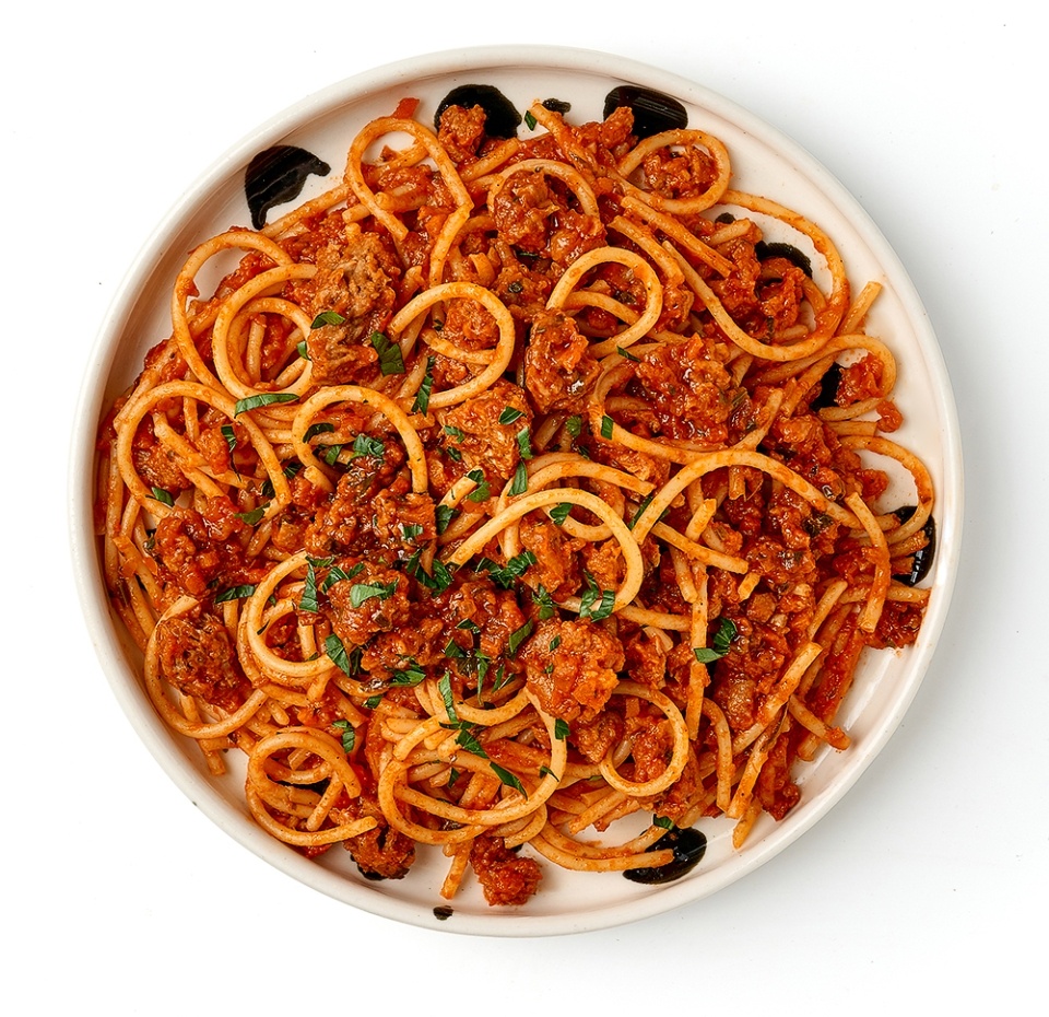 

Паста Болоньезе Азбука life с растительным фаршем 300 г