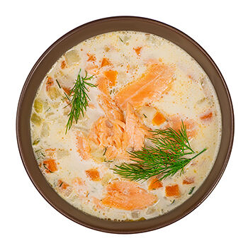 Уха «Финская» с лососем атлантическим (семгой) Уже Готово