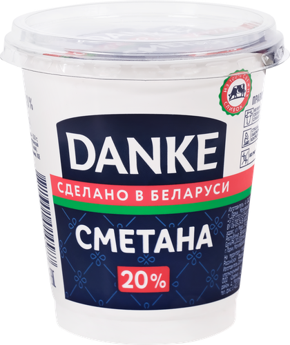

Сметана Danke 20% 300 г