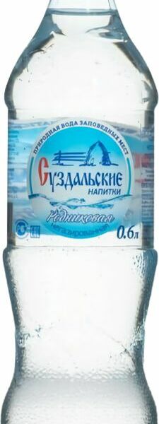 Вода минеральная Суздальские напитки Прозрачная природная столовая негазированная