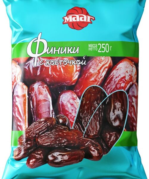 Финики МААГ с косточкой 250г