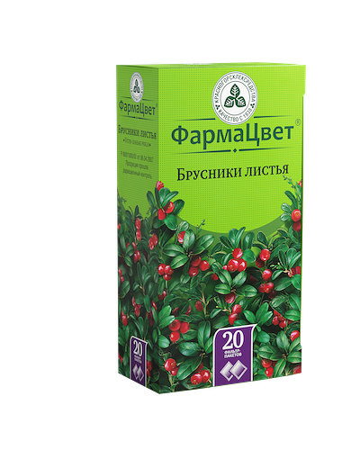Брусники листья фильтр-пакеты 20 шт
