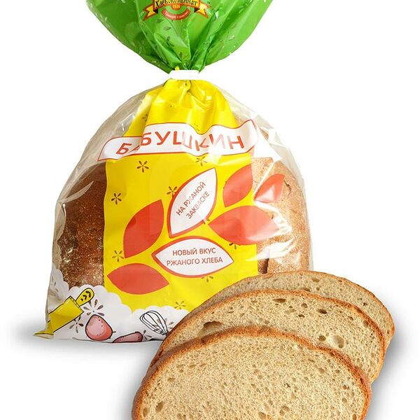 Изделия хлебобулочные Калужский Хк Бабушкины подовые в нарезку
