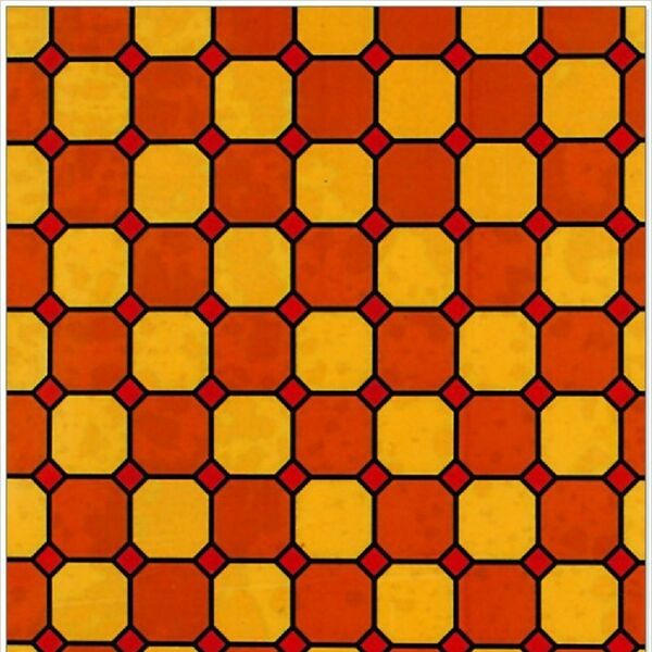 Самоклеящаяся плёнка Deluxe, рулон, 0,45х2 м, цветная витражная