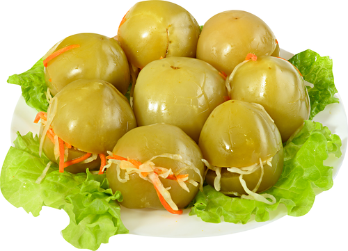 Томаты  фаршированные с овощной начинкой вес 