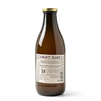 Cок прямого отжима Craft juice Облепиха-апельсин-имбирь 1л, Россия