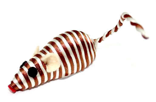 Игрушка для кошек Beeztees Мышь полосатая 5 см.