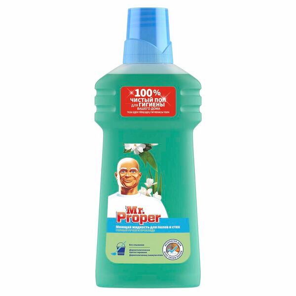 Моющее средство Свежесть Ambi Pur (Амби Пюр) Горный ручей и прохлада ТМ Mr. Proper (Мр. Пропер)