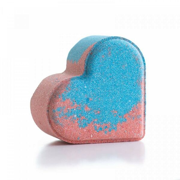 Бомбочка д/ванны FABRIK Cердце, черничный смузи