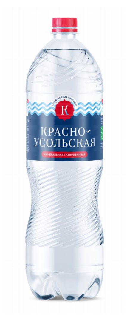 

Вода Красноусольская минеральная лечебно-столовая газированная 1.5 л