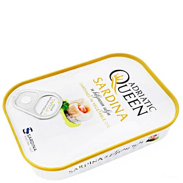 Сардина в растительном масле Adriatic Queen, 105 г