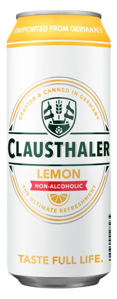 

Пиво безалкогольное светлое Clausthaler Lemon фильтрованное пастеризованное 0.5 л