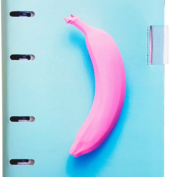 Тетрадь на кольцах Infolio Study Fancy Банан 175*212мм клетка 120л