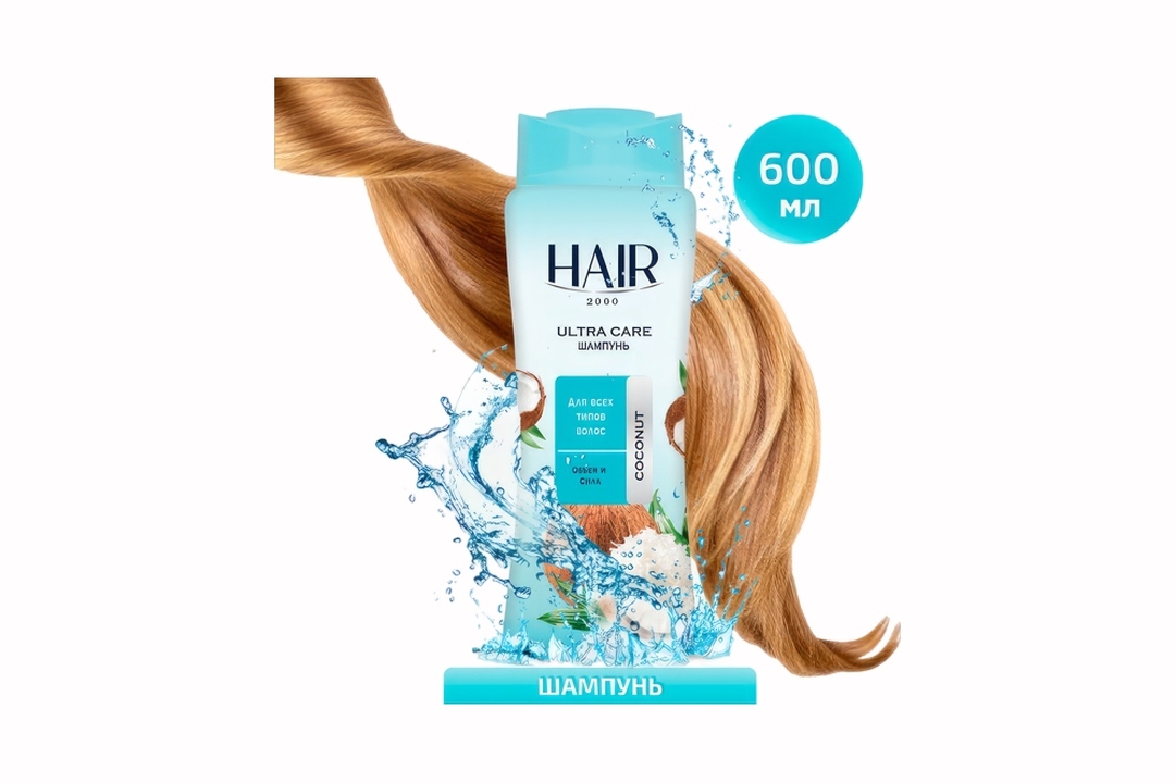 

Шампунь для волос Hair Ultra Care Coconut ультра уход для всех типов волос 600 мл