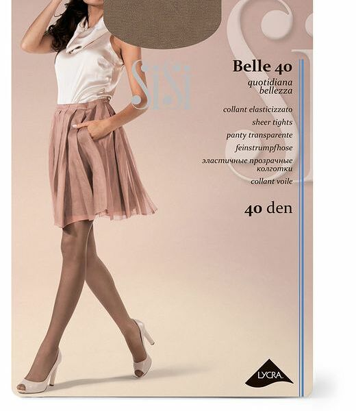 Колготки женские SiSi Bella 40 Miele, размер 5