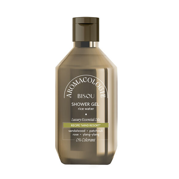 Bisou Расслабляющий гель для душа с рисовой водой Aromacologie Shower Gel Rice Water Mind Resort 400 мл