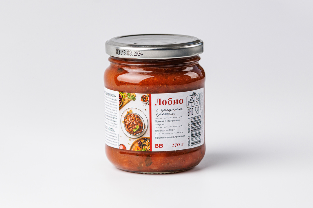 

Лобио ВкусВилл с грецким орехом