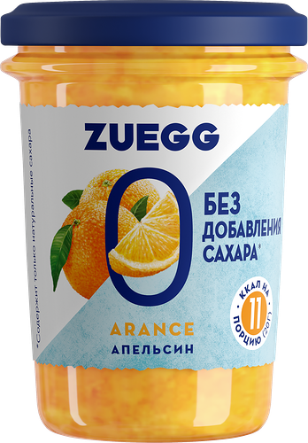 Конфитюр Zuegg Апельсин без добавления сахара 220 г