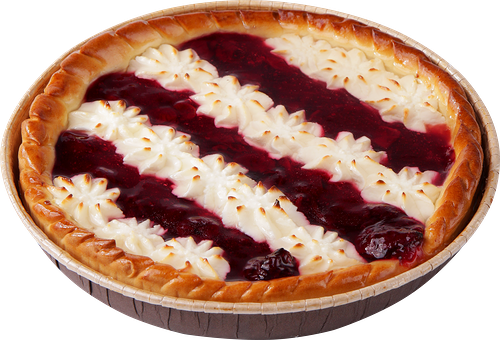 Пирог ЛЕНТА FRESH с творогом и вишней