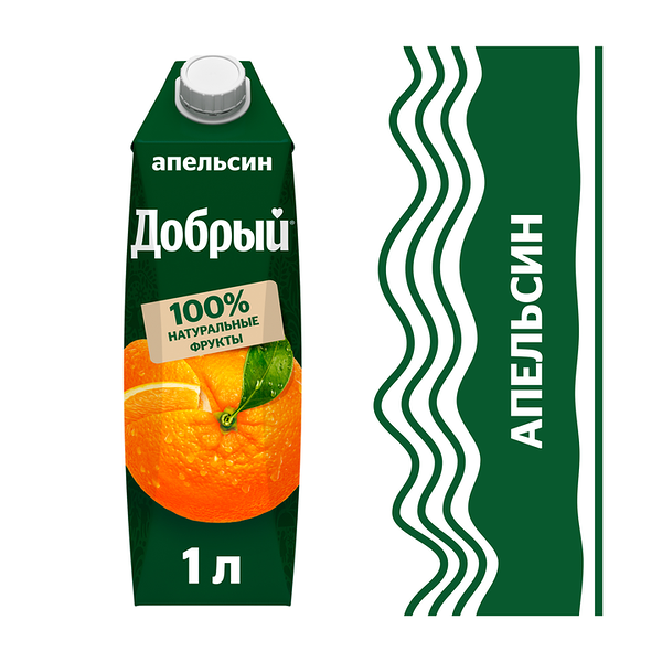 Нектар Добрый апельсин 1 л