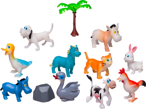 

Игровой набор ABTOYS Юный натуралист Фигурки, в чемоданчике, в ассортименте