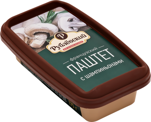 

Паштет Рублевский Французский с шампиньонами 175 г