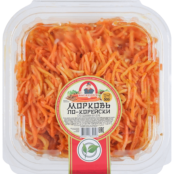 Салат Илья Муромец морковь по-корейски