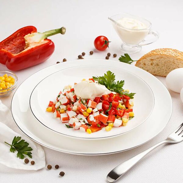 Салат Из крабовых палочек 180 г