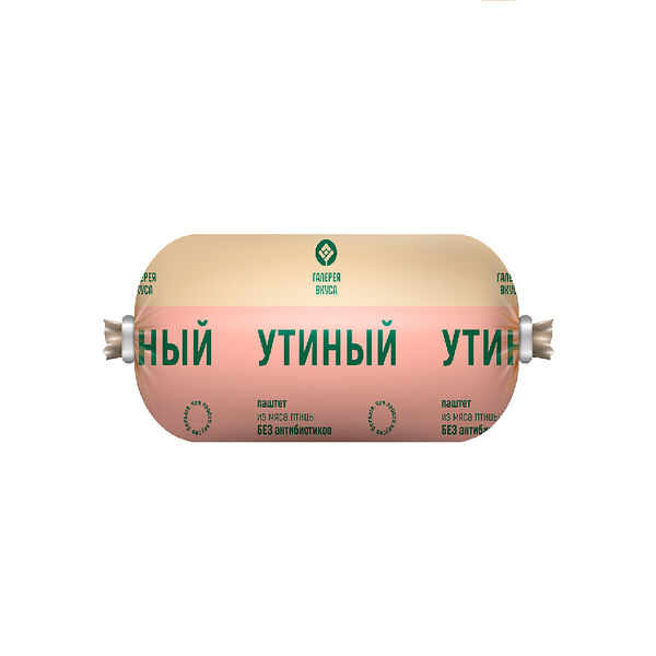 Изд кул из мяса и субпрод в птицы вар Паштет Утиный охлажденный оболочка 180г А-т Колос