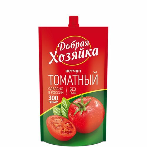 Кетчуп Добрая хозяйка Томатный дой-пак 300г