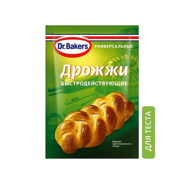 Дрожжи сухие Dr.Bakers 7 г