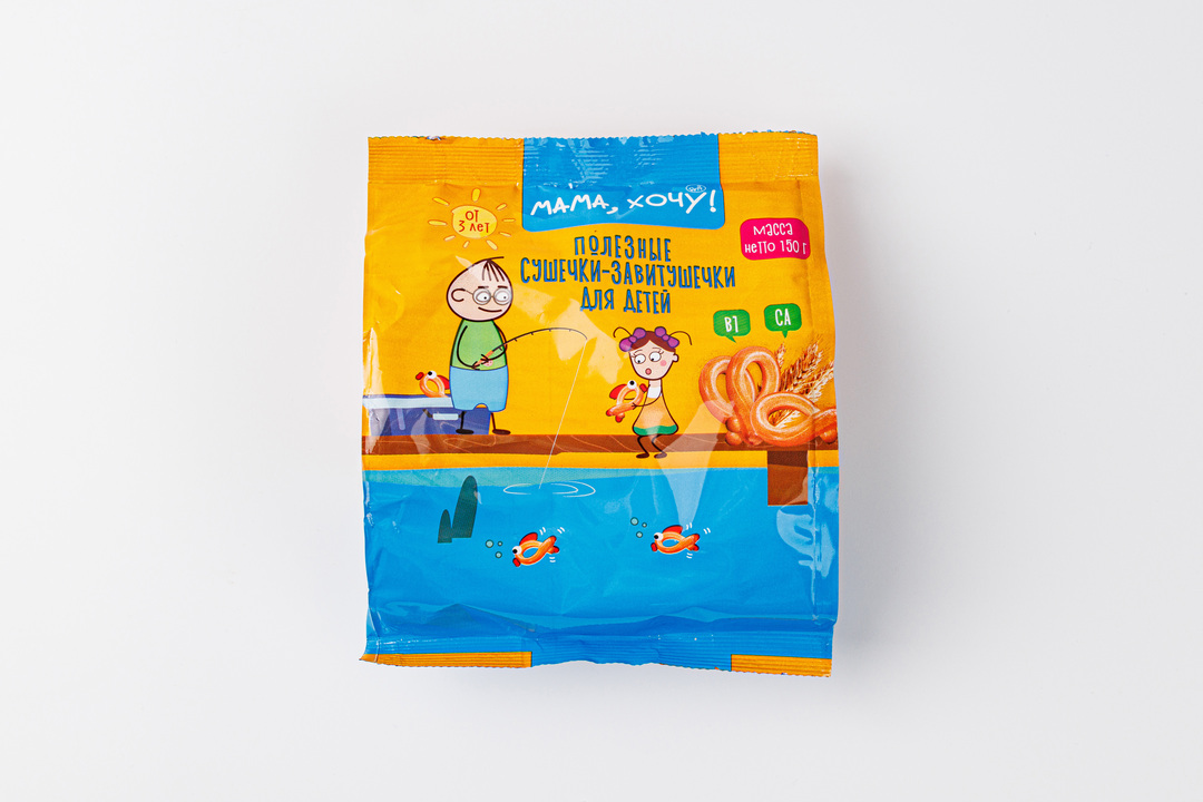 

Сушки Мама хочу! Веселушки 150 г