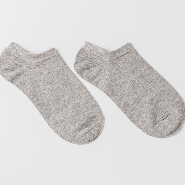 Носки женские серые (1 пара), р.23-25